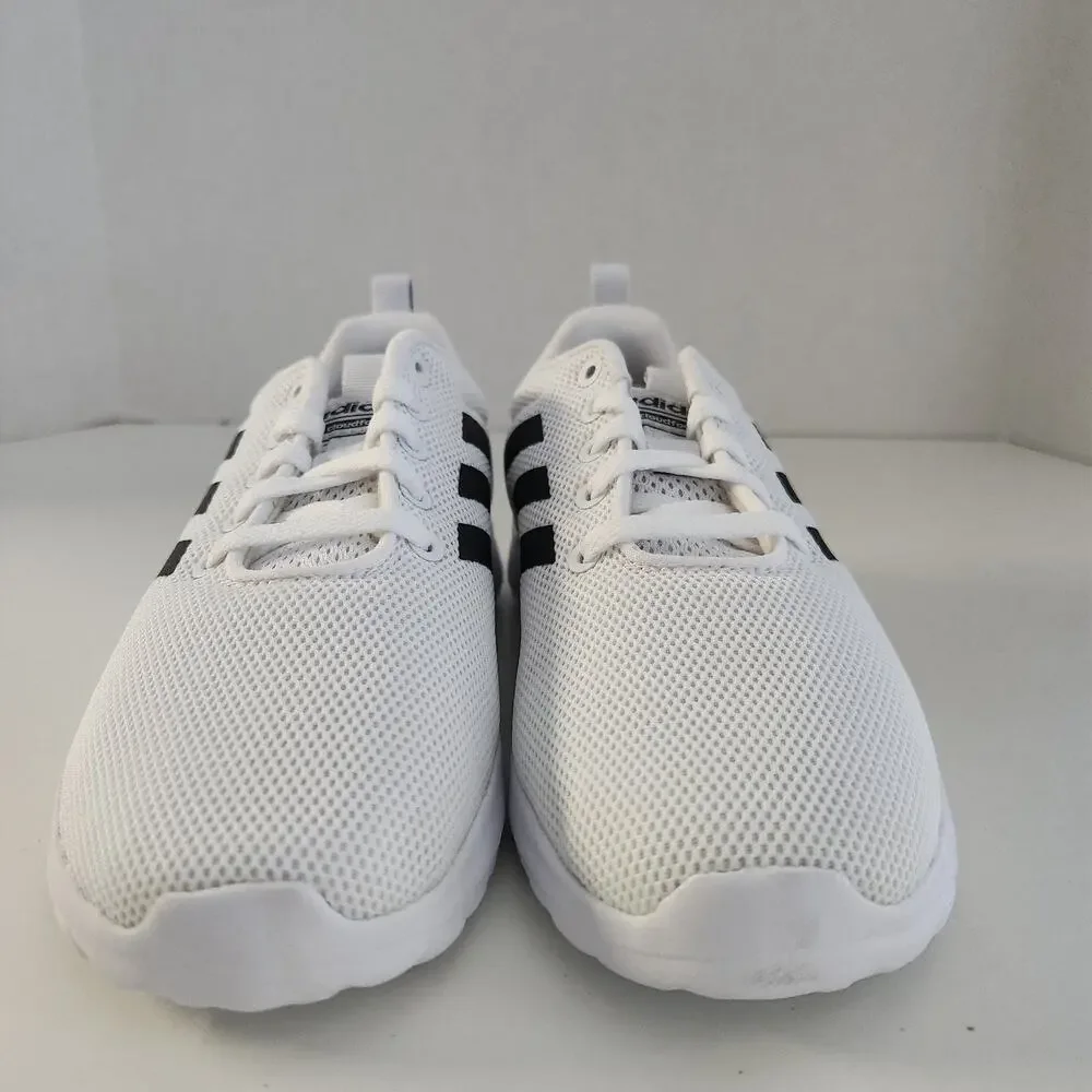 adidas Kid's Unisex Lite Racer CLN White/Black/Black 6